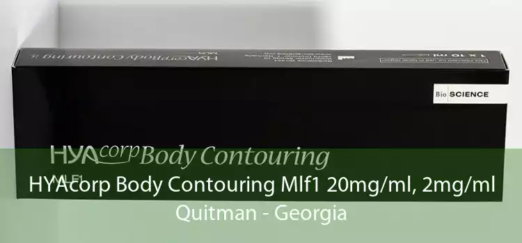 HYAcorp Body Contouring Mlf1 20mg/ml, 2mg/ml Quitman - Georgia