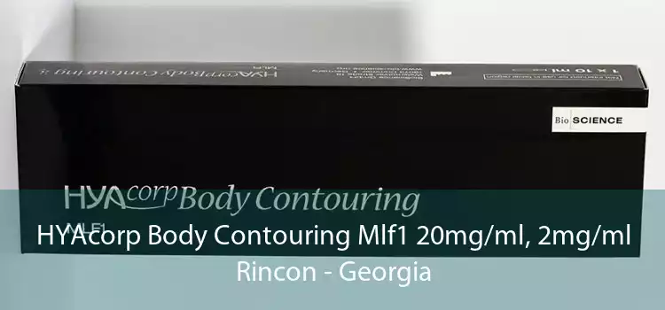 HYAcorp Body Contouring Mlf1 20mg/ml, 2mg/ml Rincon - Georgia