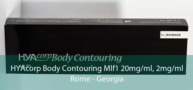 HYAcorp Body Contouring Mlf1 20mg/ml, 2mg/ml Rome - Georgia