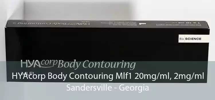 HYAcorp Body Contouring Mlf1 20mg/ml, 2mg/ml Sandersville - Georgia