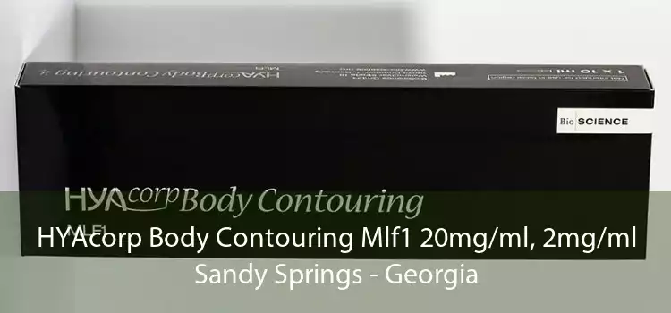 HYAcorp Body Contouring Mlf1 20mg/ml, 2mg/ml Sandy Springs - Georgia