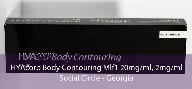 HYAcorp Body Contouring Mlf1 20mg/ml, 2mg/ml Social Circle - Georgia