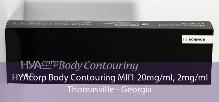 HYAcorp Body Contouring Mlf1 20mg/ml, 2mg/ml Thomasville - Georgia