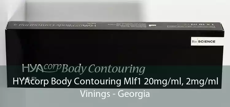 HYAcorp Body Contouring Mlf1 20mg/ml, 2mg/ml Vinings - Georgia