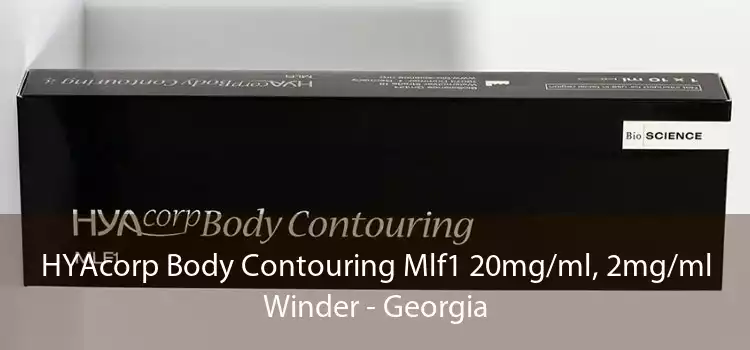 HYAcorp Body Contouring Mlf1 20mg/ml, 2mg/ml Winder - Georgia