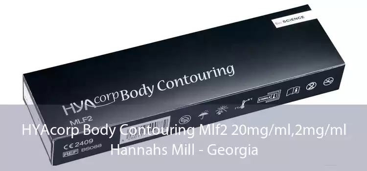 HYAcorp Body Contouring Mlf2 20mg/ml,2mg/ml Hannahs Mill - Georgia
