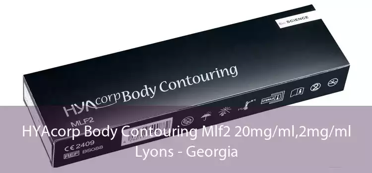 HYAcorp Body Contouring Mlf2 20mg/ml,2mg/ml Lyons - Georgia