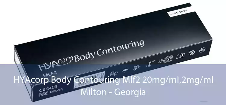 HYAcorp Body Contouring Mlf2 20mg/ml,2mg/ml Milton - Georgia