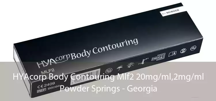 HYAcorp Body Contouring Mlf2 20mg/ml,2mg/ml Powder Springs - Georgia