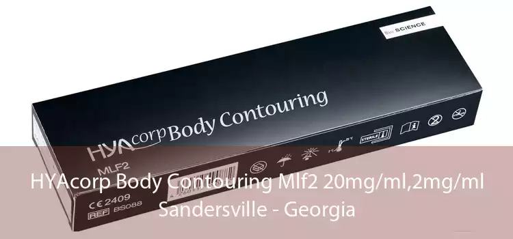 HYAcorp Body Contouring Mlf2 20mg/ml,2mg/ml Sandersville - Georgia