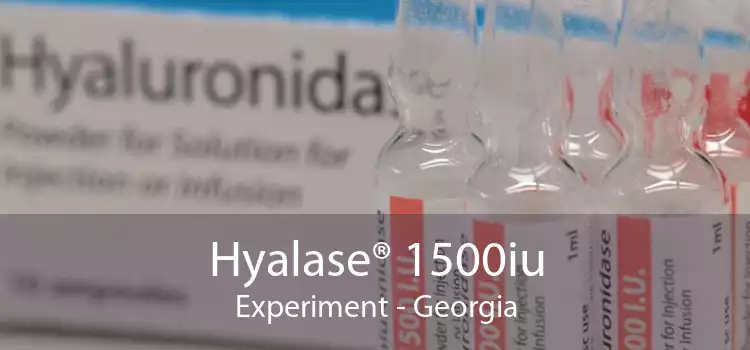 Hyalase® 1500iu Experiment - Georgia