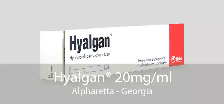 Hyalgan® 20mg/ml Alpharetta - Georgia