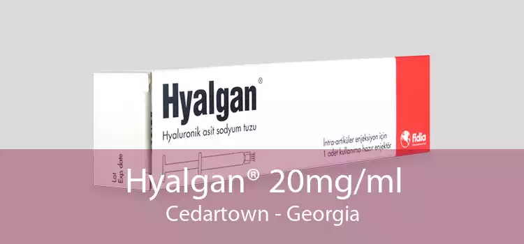 Hyalgan® 20mg/ml Cedartown - Georgia