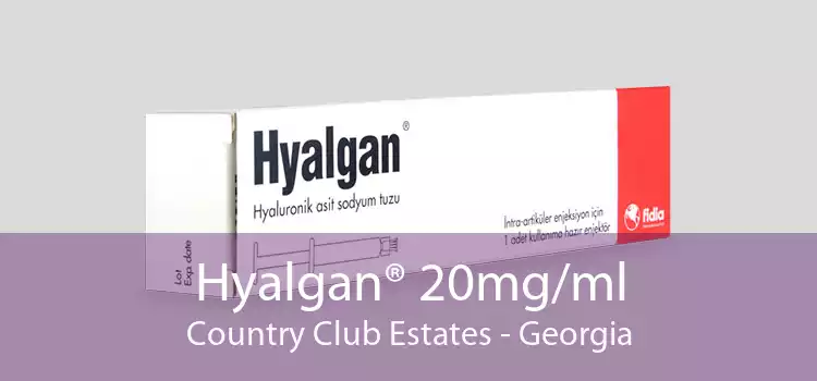 Hyalgan® 20mg/ml Country Club Estates - Georgia