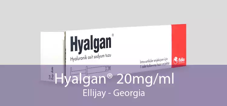 Hyalgan® 20mg/ml Ellijay - Georgia