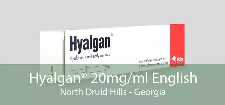 Hyalgan® 20mg/ml English North Druid Hills - Georgia