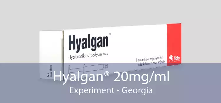 Hyalgan® 20mg/ml Experiment - Georgia