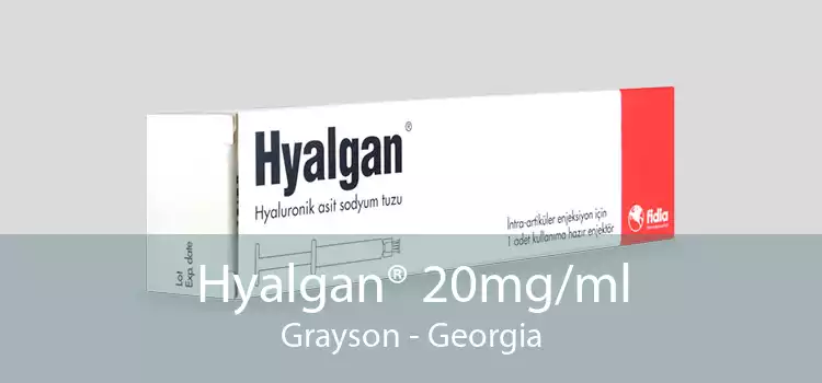 Hyalgan® 20mg/ml Grayson - Georgia