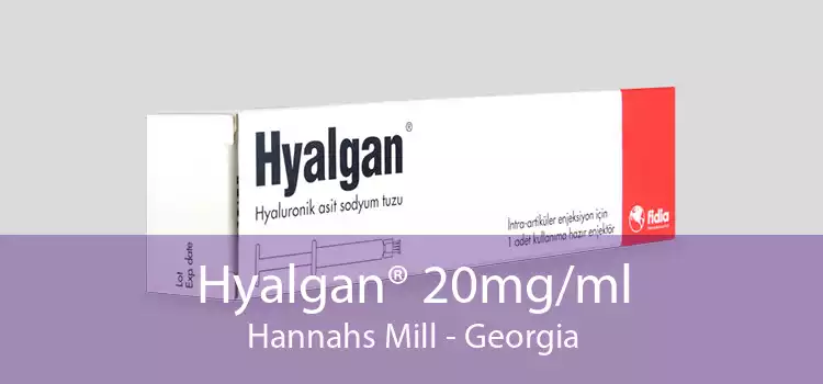 Hyalgan® 20mg/ml Hannahs Mill - Georgia