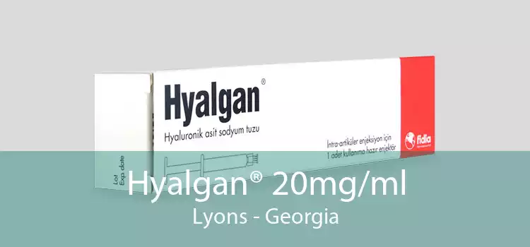 Hyalgan® 20mg/ml Lyons - Georgia