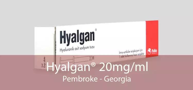 Hyalgan® 20mg/ml Pembroke - Georgia