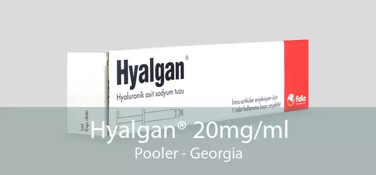 Hyalgan® 20mg/ml Pooler - Georgia
