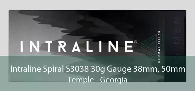 Intraline Spiral S3038 30g Gauge 38mm, 50mm Temple - Georgia