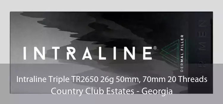 Intraline Triple TR2650 26g 50mm, 70mm 20 Threads Country Club Estates - Georgia