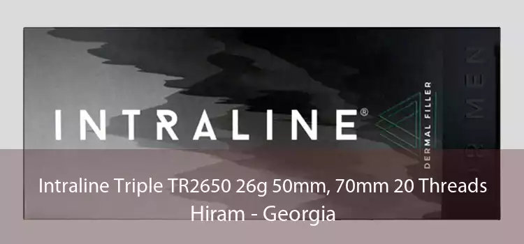 Intraline Triple TR2650 26g 50mm, 70mm 20 Threads Hiram - Georgia