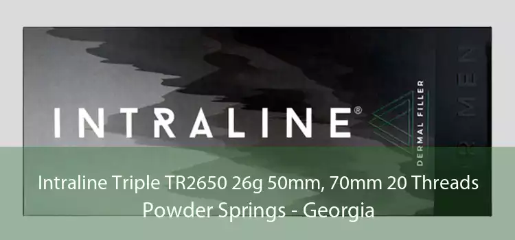 Intraline Triple TR2650 26g 50mm, 70mm 20 Threads Powder Springs - Georgia