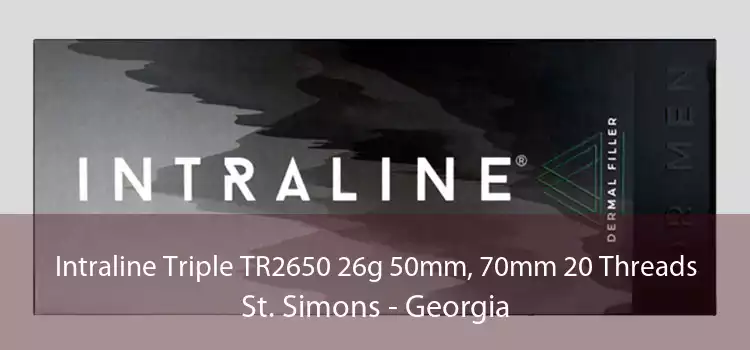 Intraline Triple TR2650 26g 50mm, 70mm 20 Threads St. Simons - Georgia