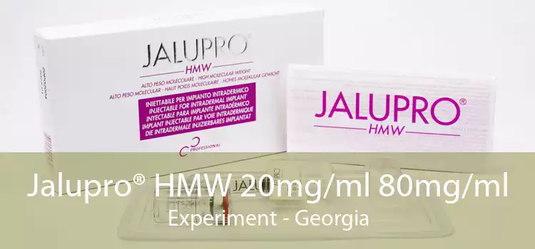 Jalupro® HMW 20mg/ml 80mg/ml Experiment - Georgia
