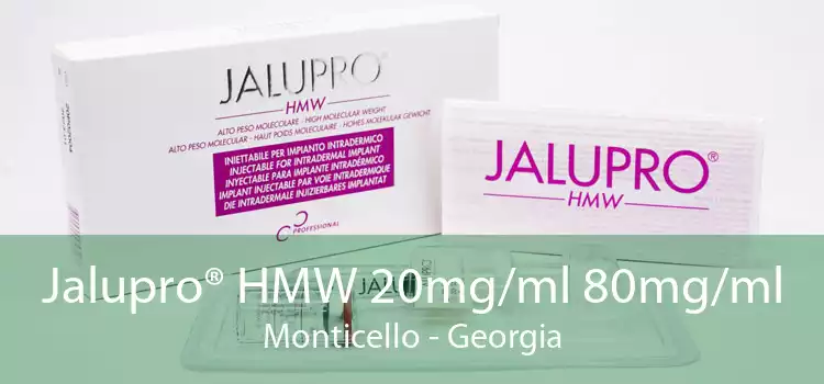Jalupro® HMW 20mg/ml 80mg/ml Monticello - Georgia