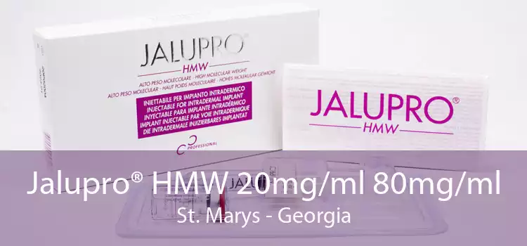 Jalupro® HMW 20mg/ml 80mg/ml St. Marys - Georgia