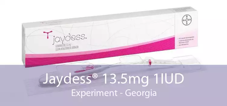 Jaydess® 13.5mg 1IUD Experiment - Georgia