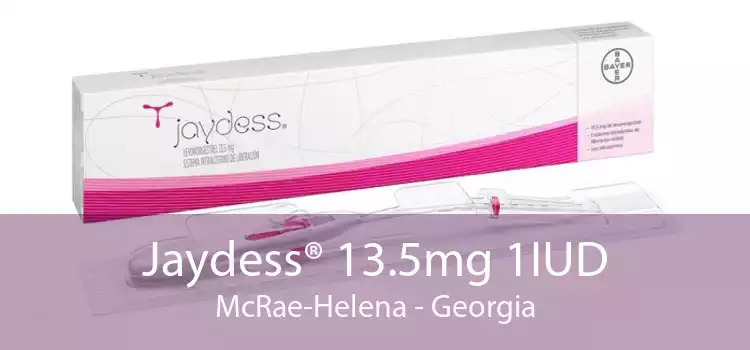Jaydess® 13.5mg 1IUD McRae-Helena - Georgia