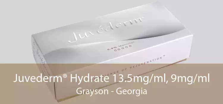 Juvederm® Hydrate 13.5mg/ml, 9mg/ml Grayson - Georgia