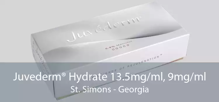 Juvederm® Hydrate 13.5mg/ml, 9mg/ml St. Simons - Georgia