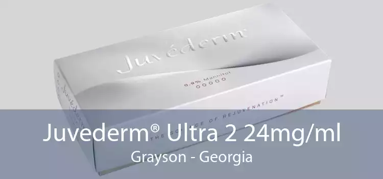 Juvederm® Ultra 2 24mg/ml Grayson - Georgia