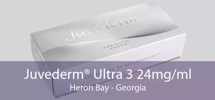 Juvederm® Ultra 3 24mg/ml Heron Bay - Georgia