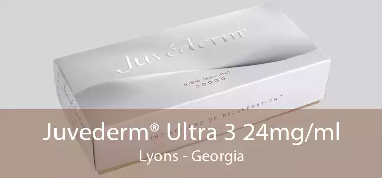 Juvederm® Ultra 3 24mg/ml Lyons - Georgia