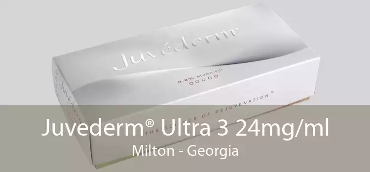 Juvederm® Ultra 3 24mg/ml Milton - Georgia