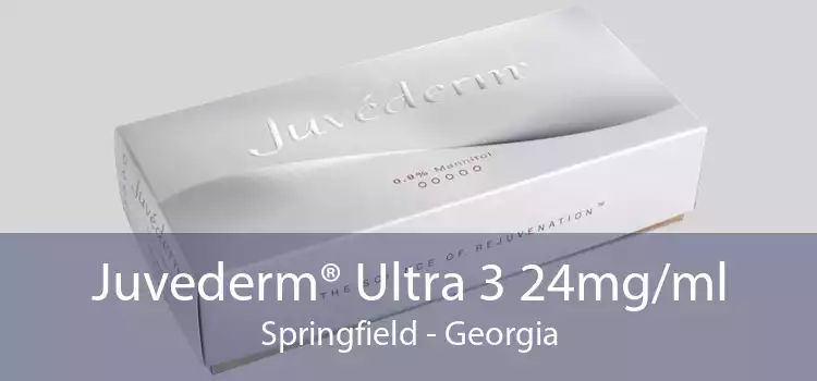 Juvederm® Ultra 3 24mg/ml Springfield - Georgia