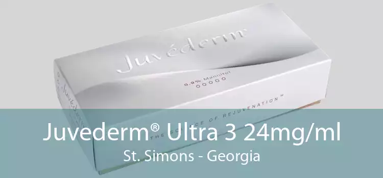 Juvederm® Ultra 3 24mg/ml St. Simons - Georgia