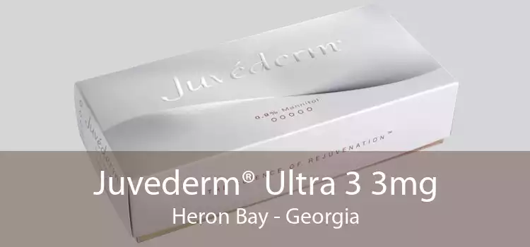 Juvederm® Ultra 3 3mg Heron Bay - Georgia