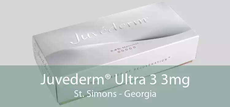 Juvederm® Ultra 3 3mg St. Simons - Georgia
