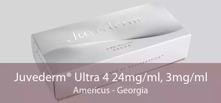 Juvederm® Ultra 4 24mg/ml, 3mg/ml Americus - Georgia