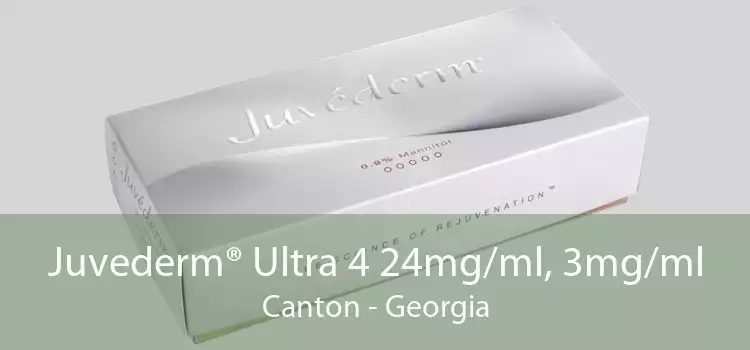 Juvederm® Ultra 4 24mg/ml, 3mg/ml Canton - Georgia