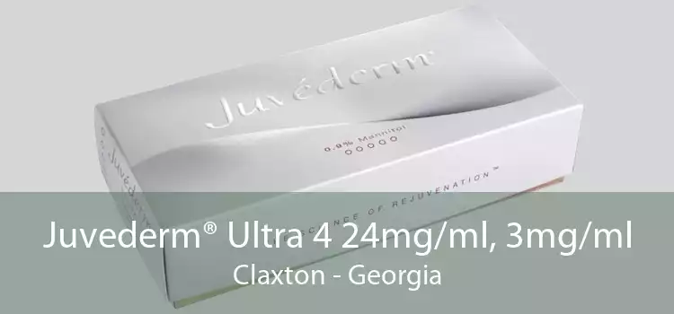 Juvederm® Ultra 4 24mg/ml, 3mg/ml Claxton - Georgia