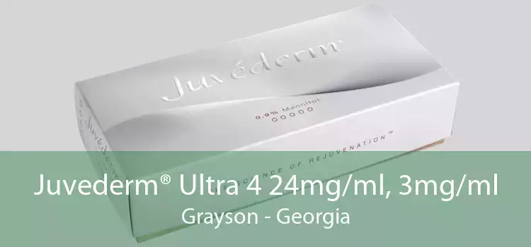 Juvederm® Ultra 4 24mg/ml, 3mg/ml Grayson - Georgia